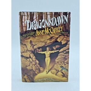 Dragonsdawn Anne McCaffrey Hardcover Fantasy Novel Del Rey Book 1988